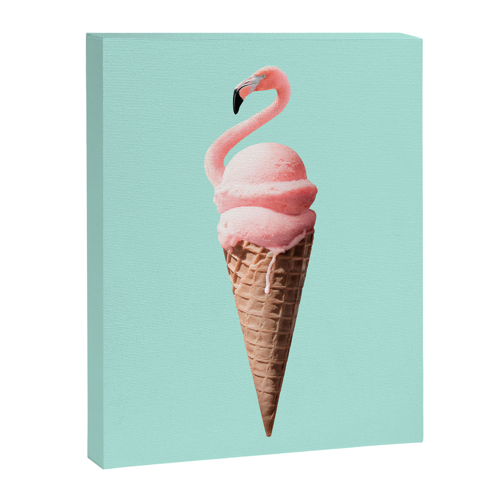 FLAMINGO CONE Canvas Print Gallery Image 6