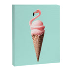 FLAMINGO CONE Canvas Print Gallery Image 6