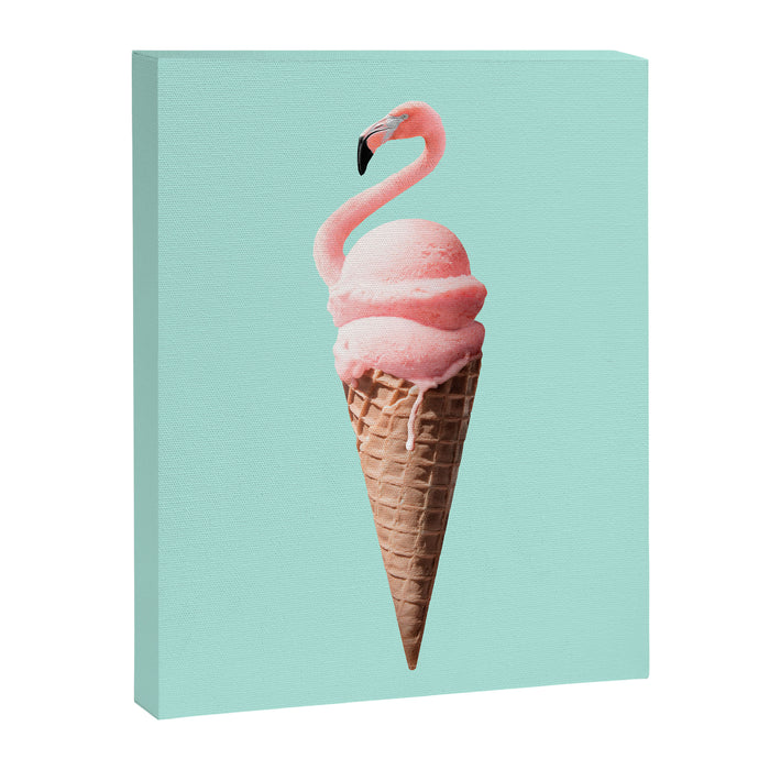 FLAMINGO CONE Canvas Print Gallery Image 1