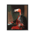 Flamingo del Flamenco Framed Canvas Print Gallery Image 6