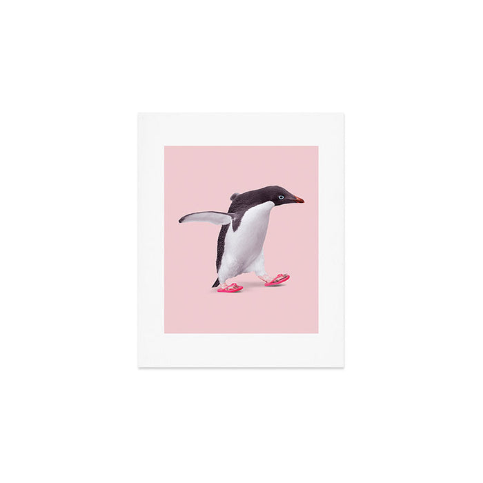 FLIP-FLOP PENGUIN Art Print Gallery Image 1
