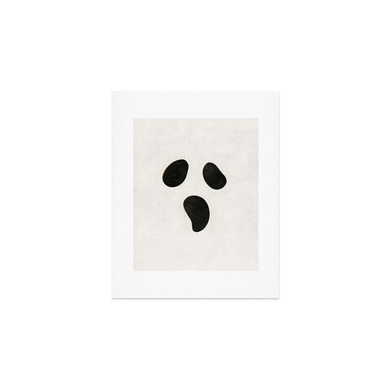 Ghost Face Art Print Gallery Image 1