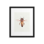 GLITTER BEE Framed Art Print Gallery Image 5