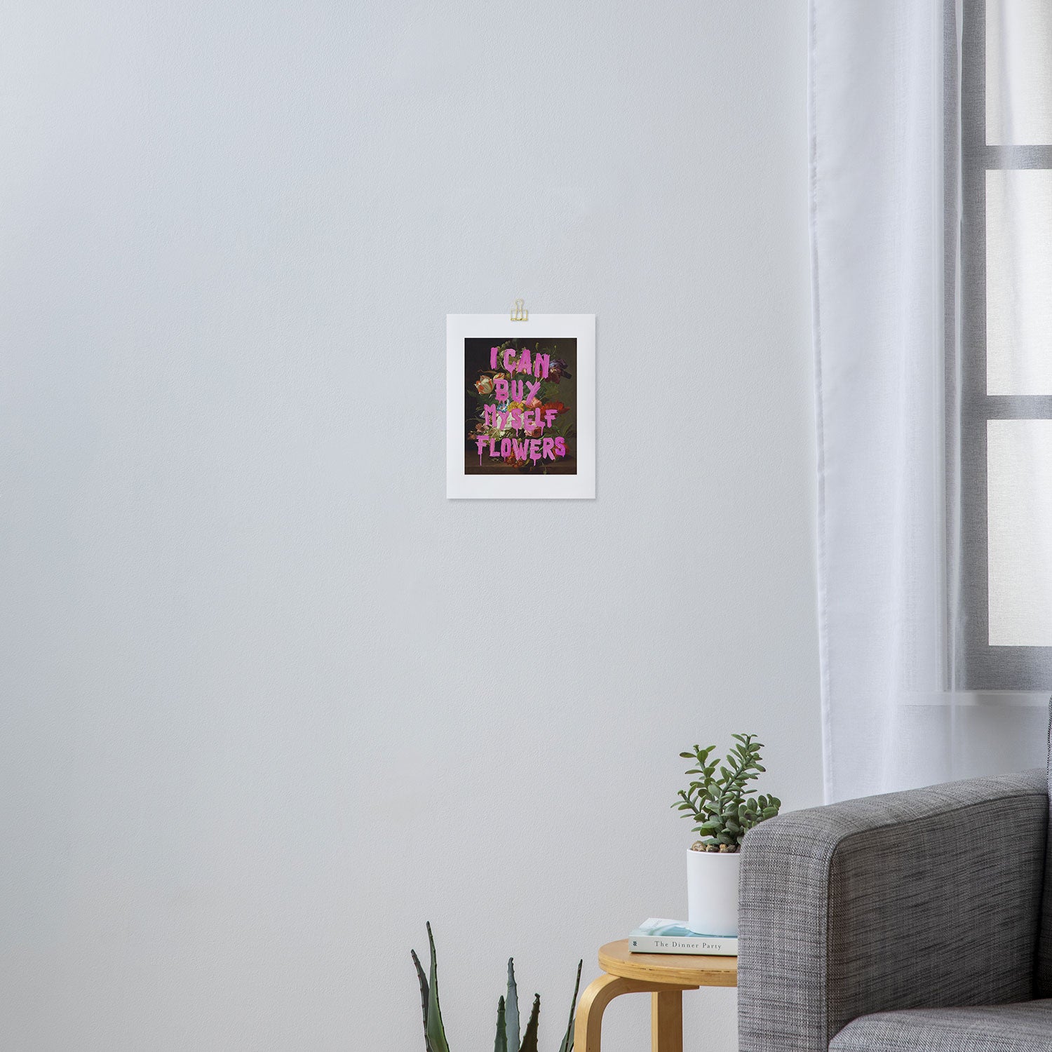 I Can Buy Myself Flowers Art Print Gallery Image 3
