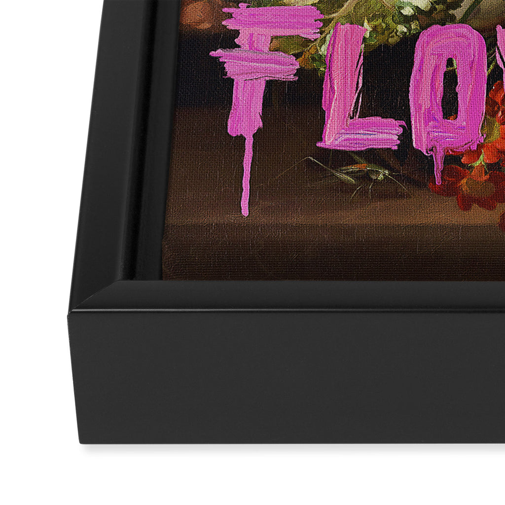 I Can Buy Myself Flowers Framed Canvas Print Gallery Image 3