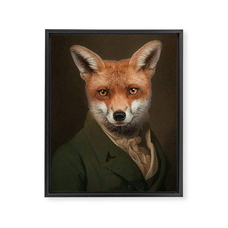Lord Fox Framed Canvas Print Gallery Image 6