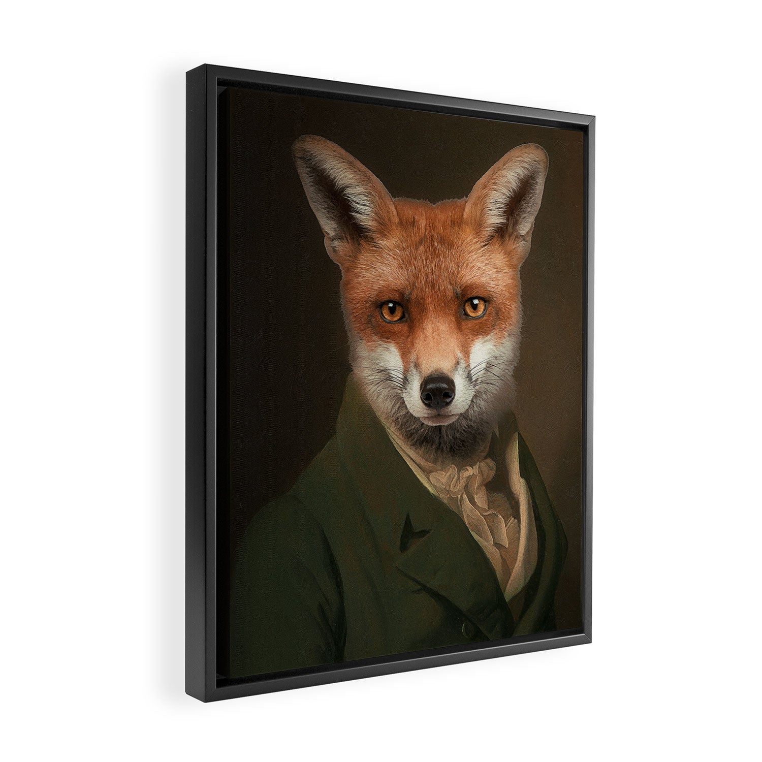 Lord Fox Framed Canvas Print Gallery Image 2