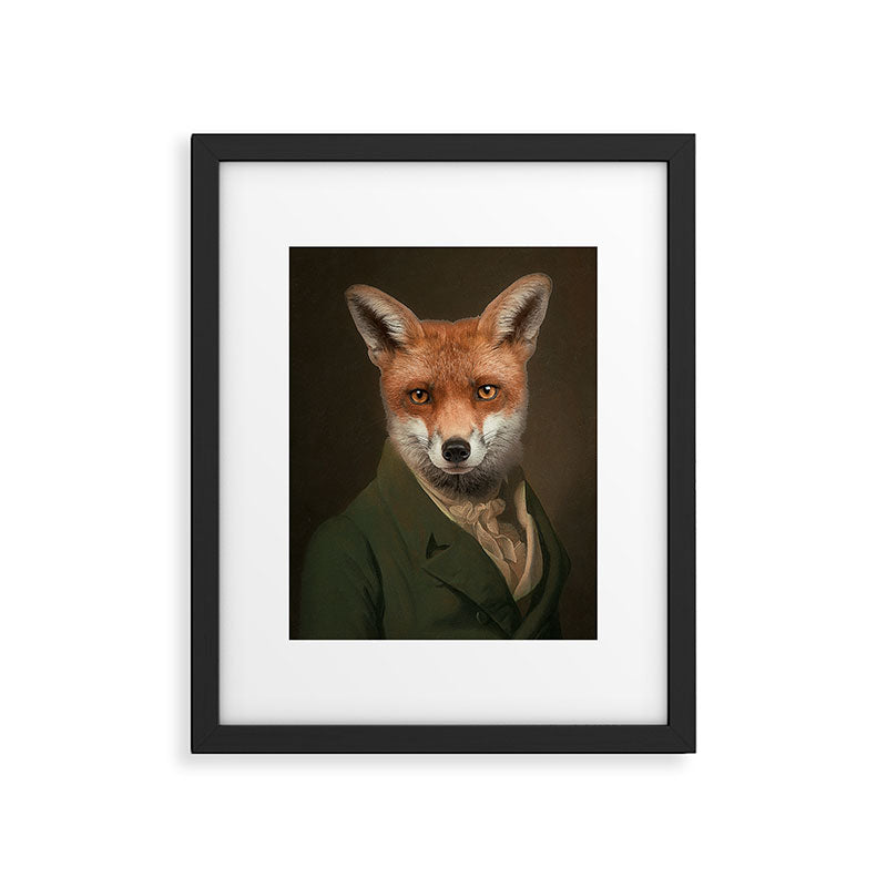 Lord Fox Framed Art Print Gallery Image 5