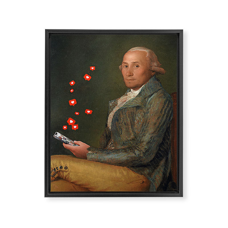 Lord Like Framed Canvas Print Gallery Image 6