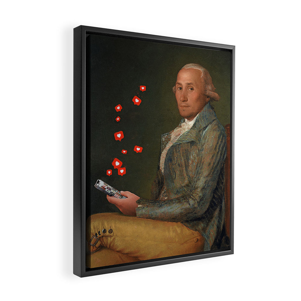 Lord Like Framed Canvas Print Gallery Image 2