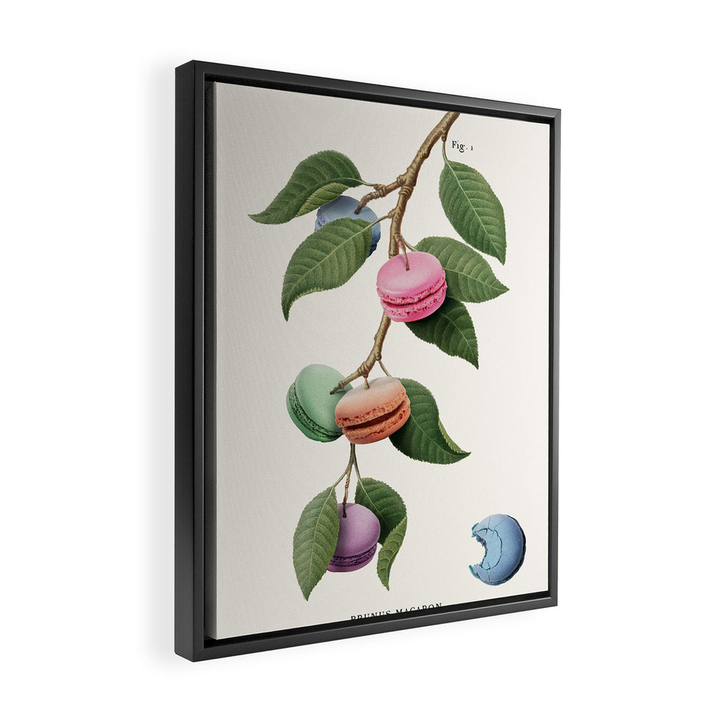 Macaron Plant Framed Canvas Print Gallery Image 2