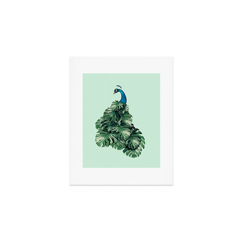 MONSTERA BIRD Art Print Gallery Image 1