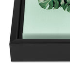 MONSTERA BIRD Framed Canvas Print Gallery Image 3