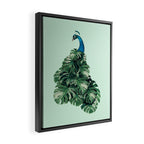 MONSTERA BIRD Framed Canvas Print Gallery Image 2