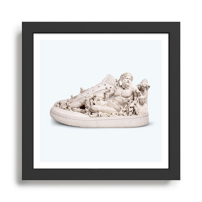 Mythology Sneaker Framed Art Print Gallery Image 1