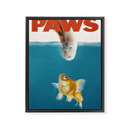 PAWS Framed Canvas Print Gallery Image 6