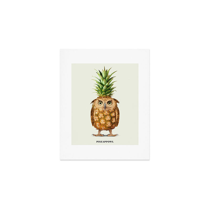 Pineappowl Art Print