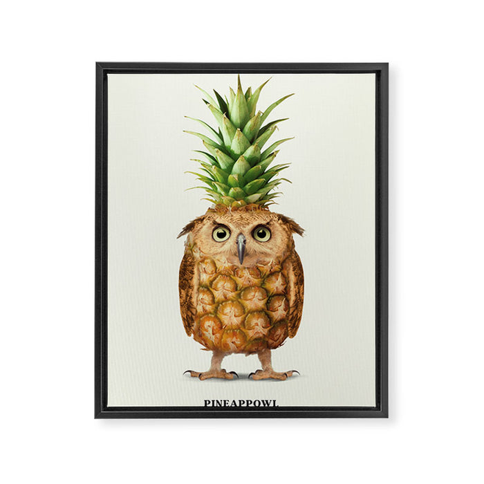 Pineappowl Framed Canvas Print Gallery Image 1