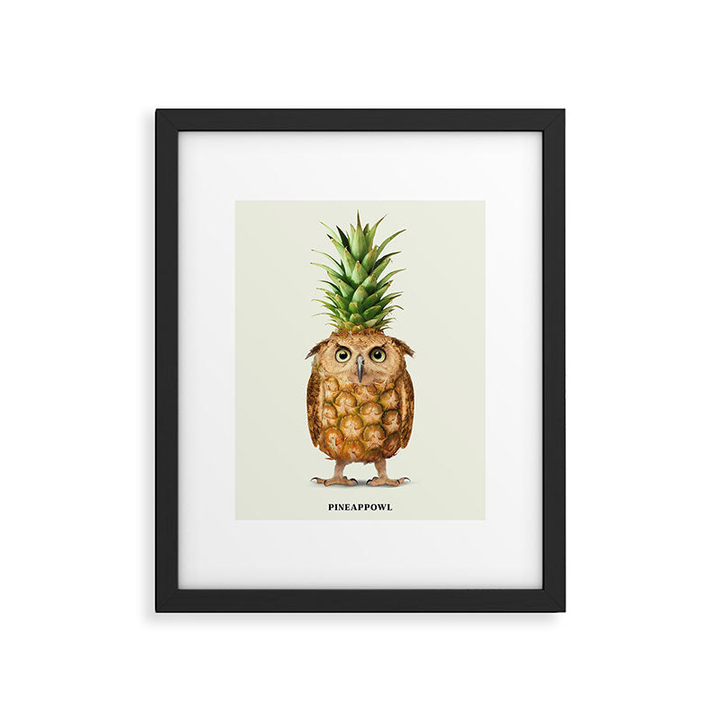 Pineappowl Framed Art Print Gallery Image 1