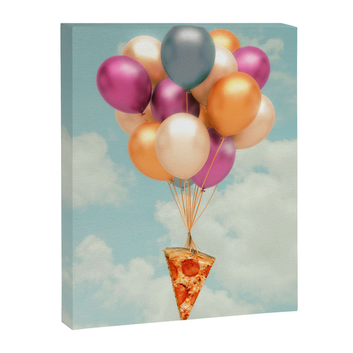 Pizza Balloons Canvas Print Gallery Image 1