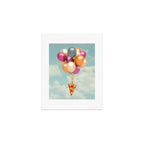 Pizza Balloons Art Print Gallery Image 1