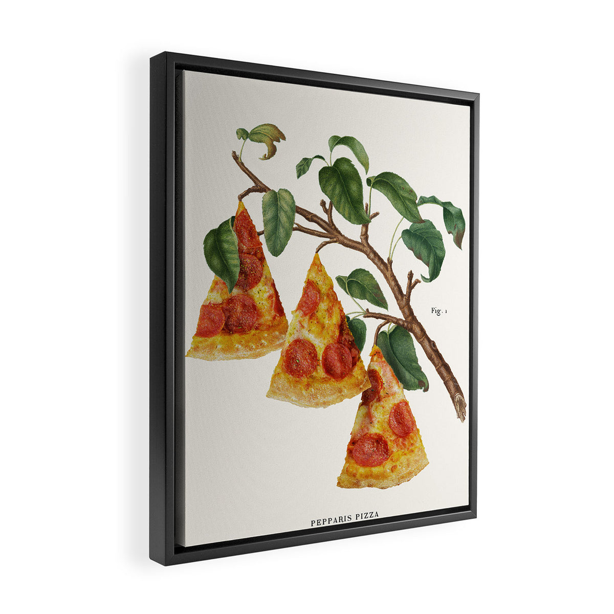 Pizza Plant Framed Canvas Print Gallery Image 2