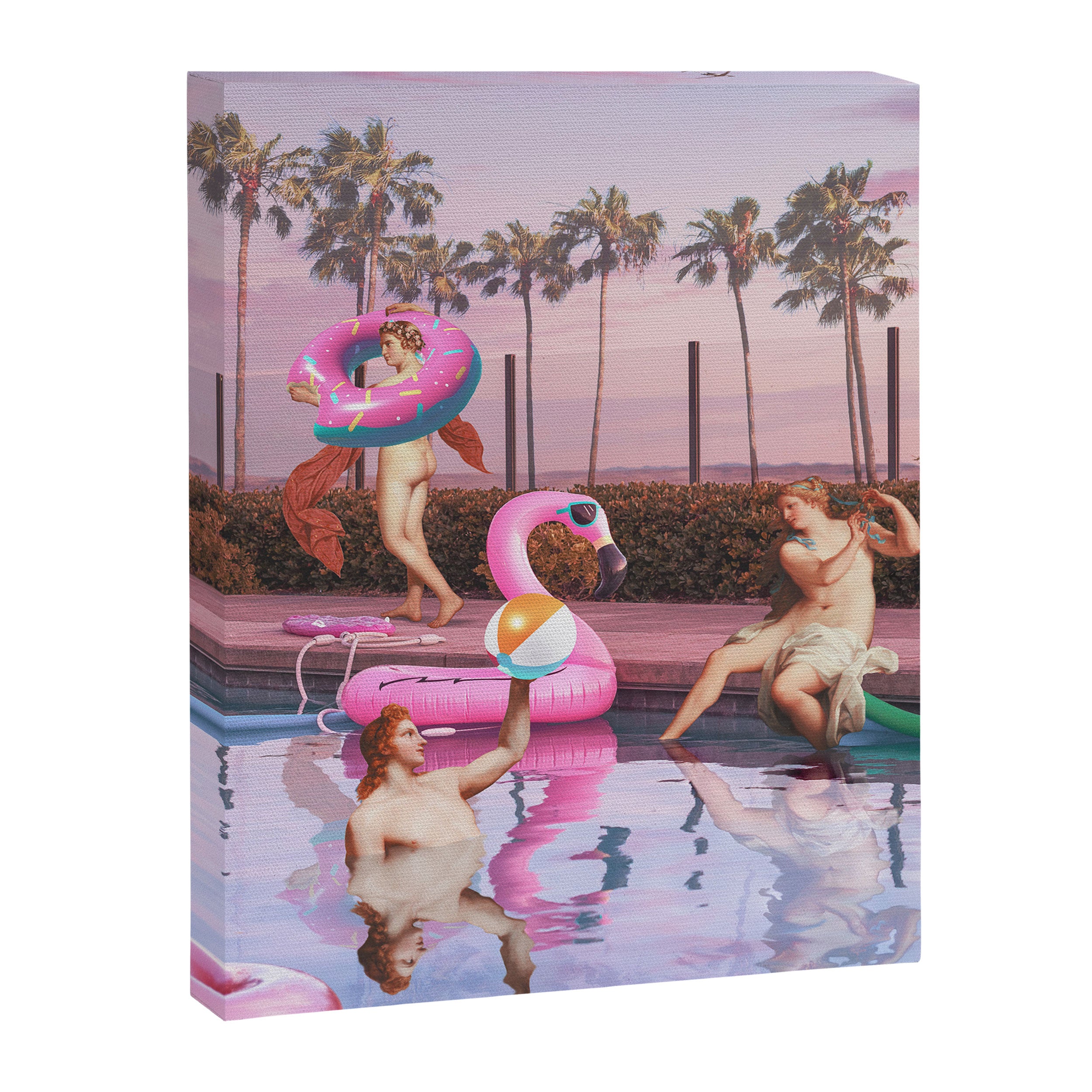 POOL PARTY Canvas Print Gallery Image 6