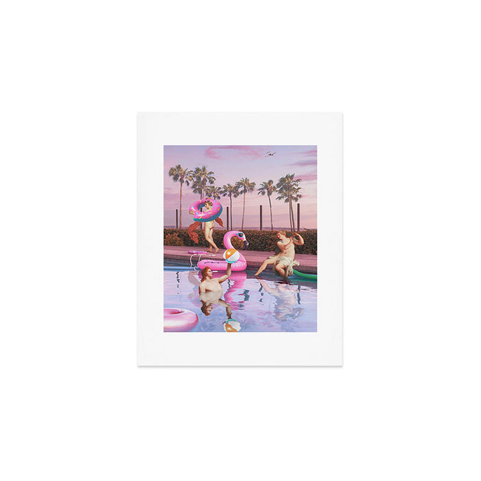 POOL PARTY Art Print Gallery Image 1