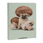 Pugshroom Canvas Print Gallery Image 6