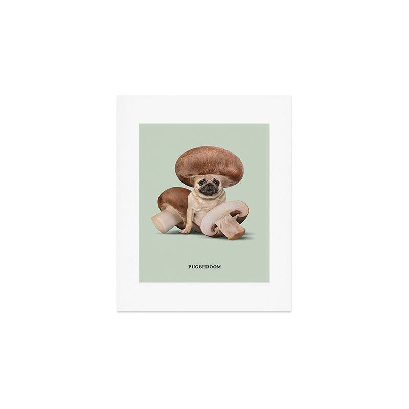 Pugshroom Art Print Gallery Image 1