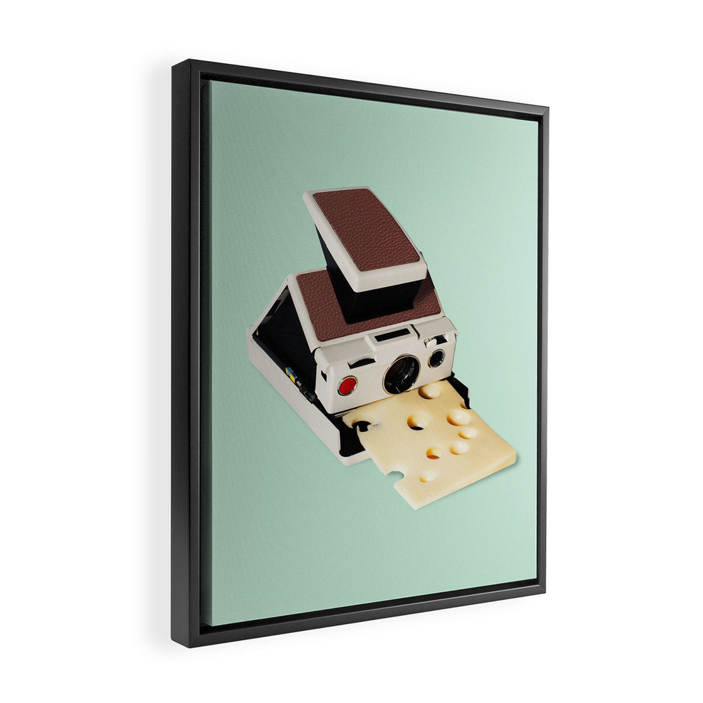 SAY CHEESE Framed Canvas Print Gallery Image 2