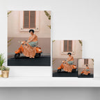 Scooter Girl Canvas Print Gallery Image 3