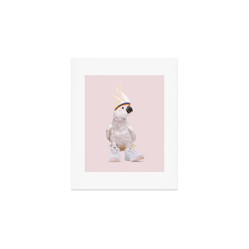 SNEAKER COCKATOO Art Print Gallery Image 1