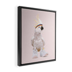 SNEAKER COCKATOO Framed Canvas Print Gallery Image 2