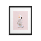 SNEAKER COCKATOO Framed Art Print Gallery Image 4