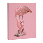 Sneaker Flamingo 2.0 Canvas Print Gallery Image 6