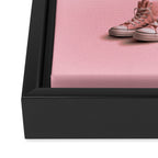 Sneaker Flamingo 2.0 Framed Canvas Print Gallery Image 3