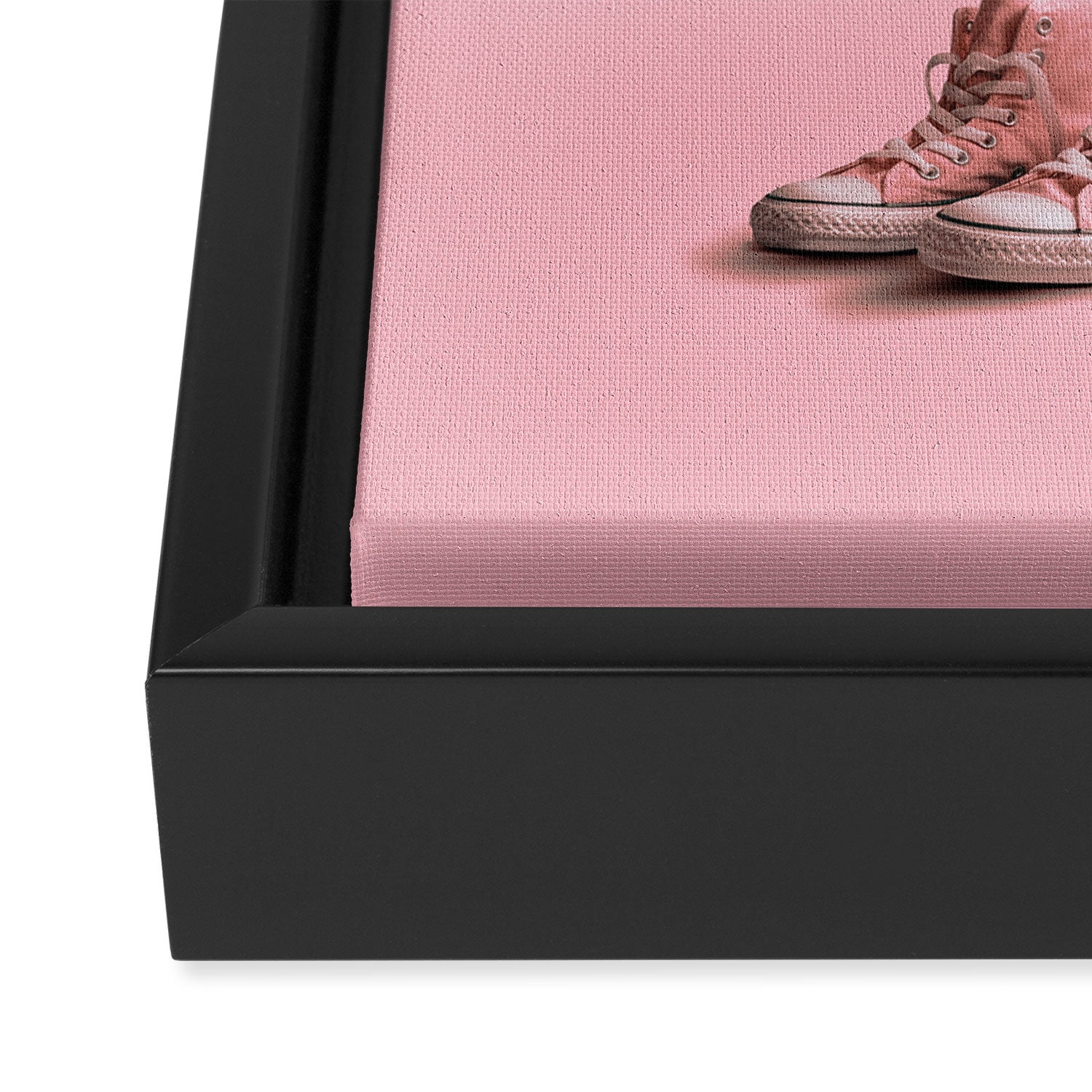 Sneaker Flamingo 2.0 Framed Canvas Print Gallery Image 3