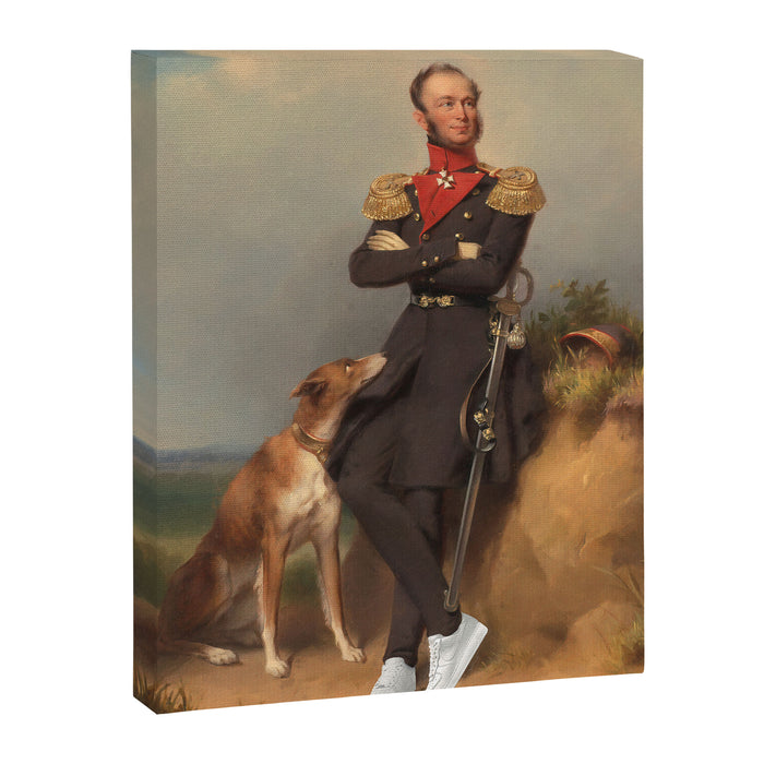 SNEAKER KING Canvas Print Gallery Image 1