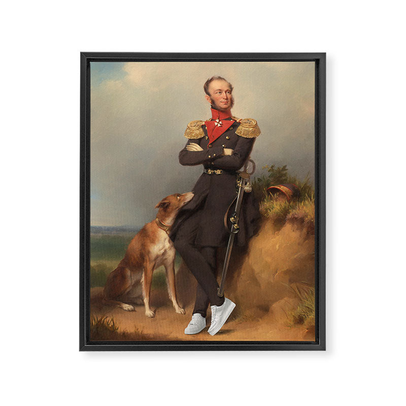 SNEAKER KING Framed Canvas Print Gallery Image 6