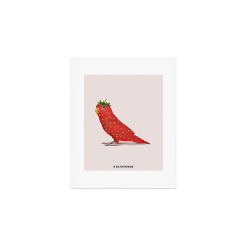 Strawbirdy Art Print Gallery Image 1
