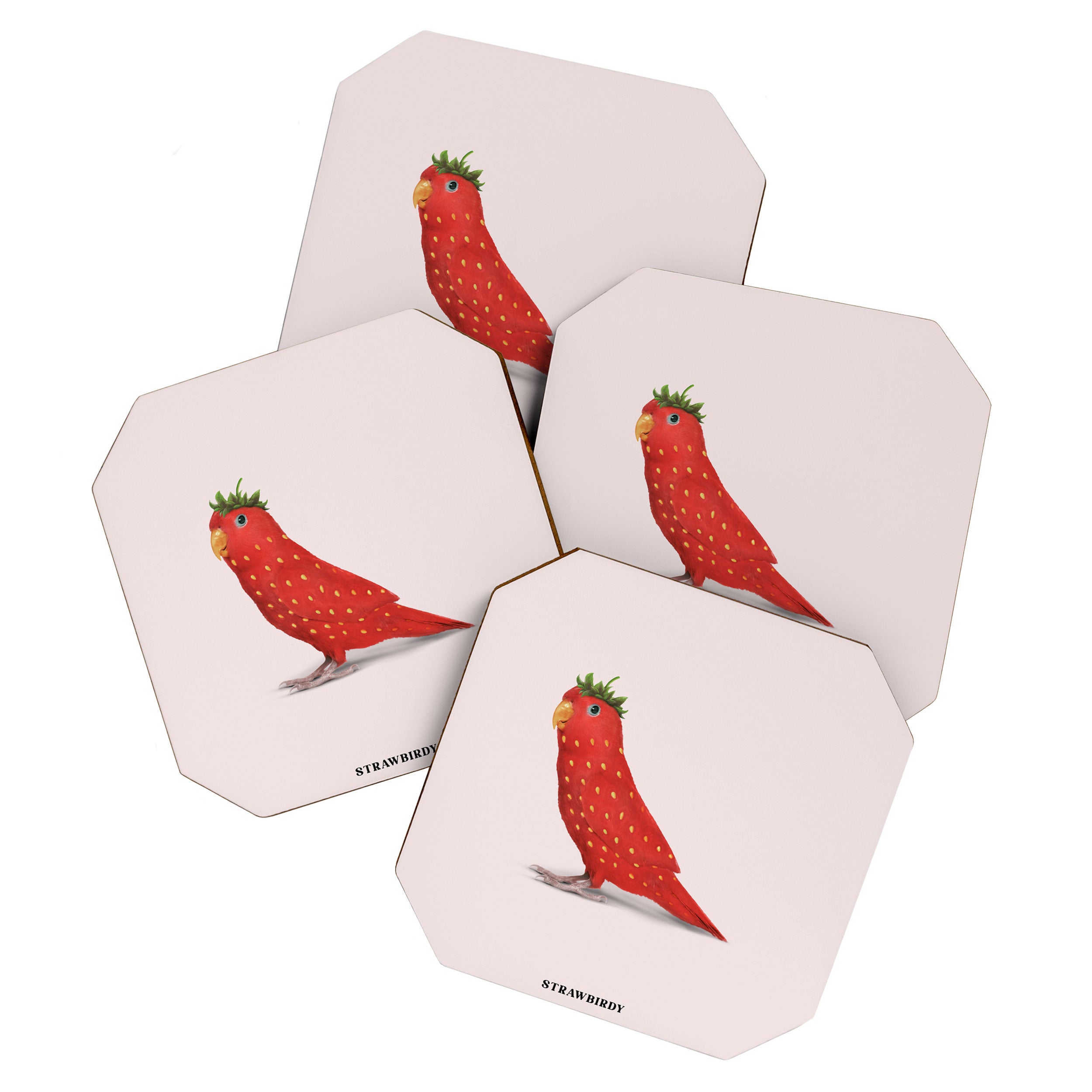 Strawbirdy Coaster Gallery Image 1