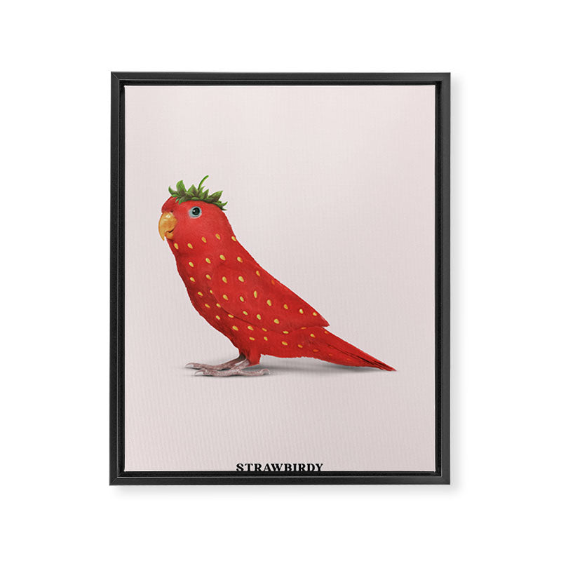 Strawbirdy Framed Canvas Print Gallery Image 6
