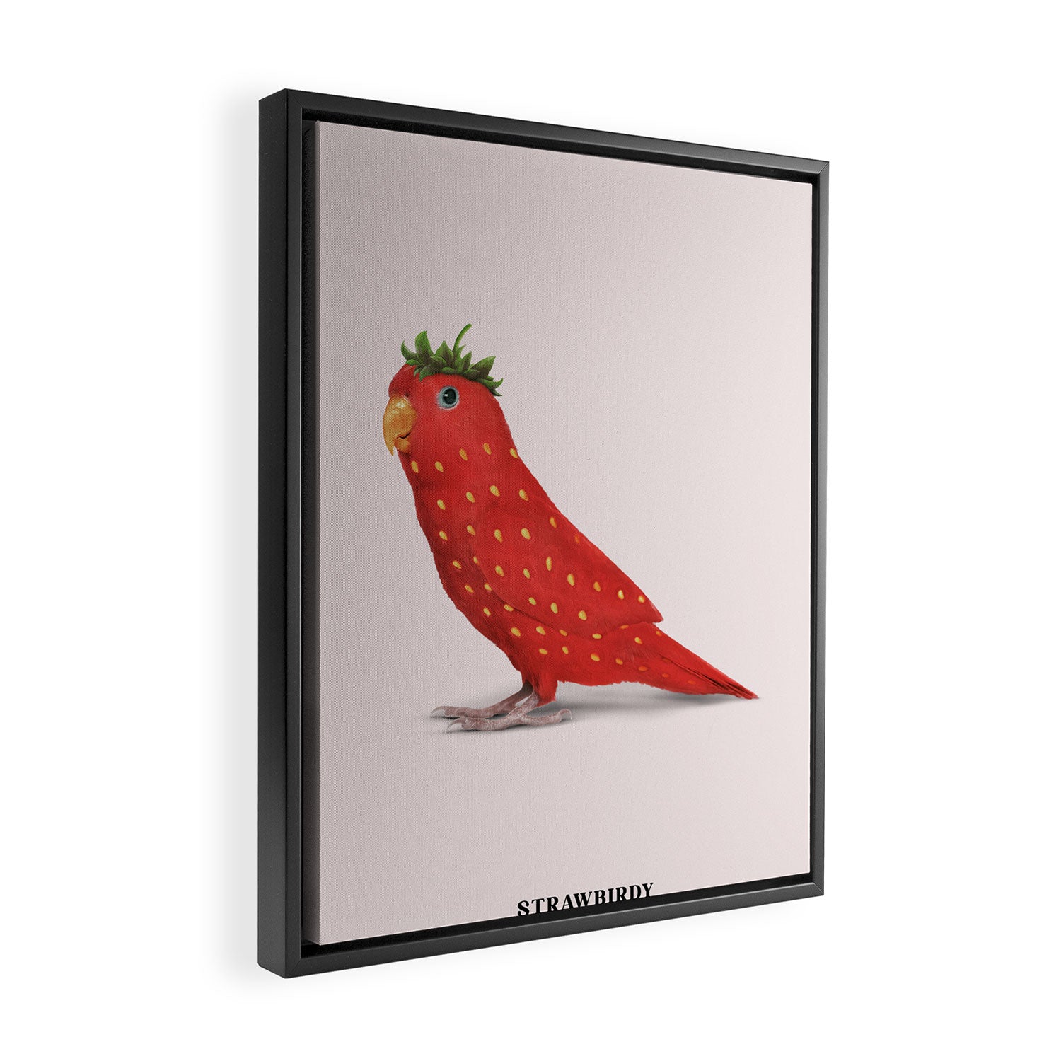 Strawbirdy Framed Canvas Print Gallery Image 2
