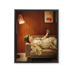 Text Me Framed Canvas Print Gallery Image 6