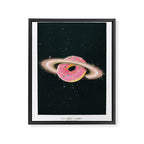 THE DONUT PLANET Framed Canvas Print Gallery Image 6