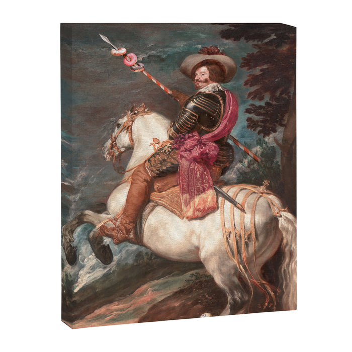 The Duke Of Donuts Canvas Print Gallery Image 1