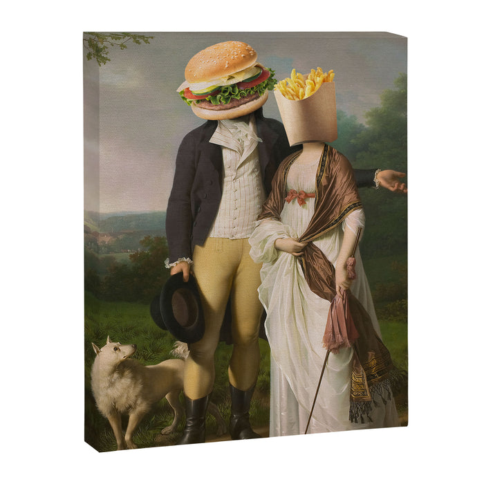 THE PERFECT MATCH Canvas Print Gallery Image 1