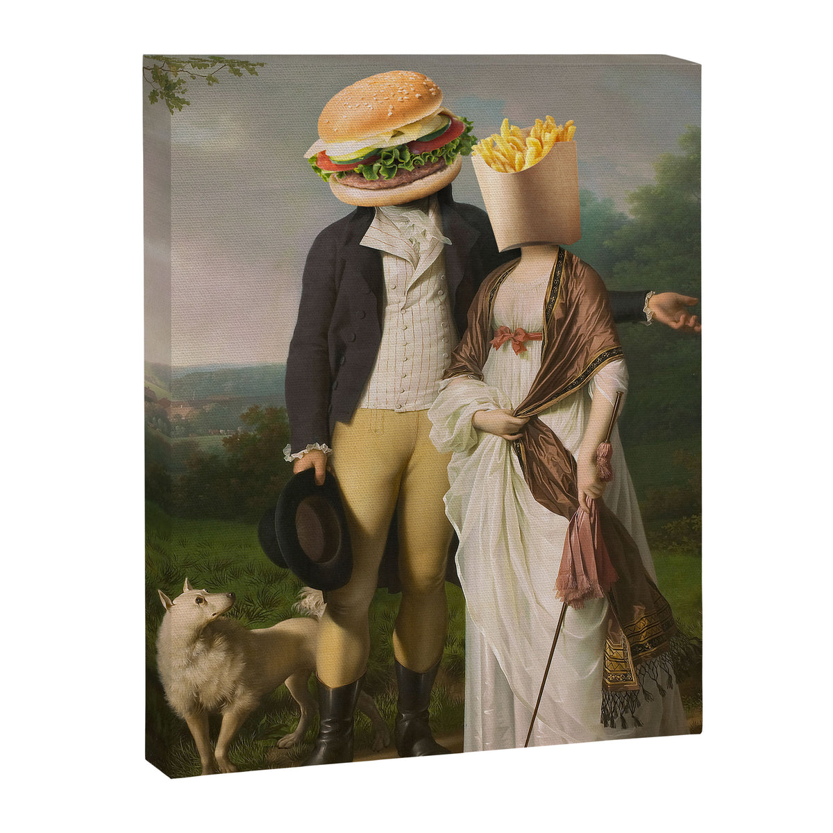 THE PERFECT MATCH Canvas Print Gallery Image 6