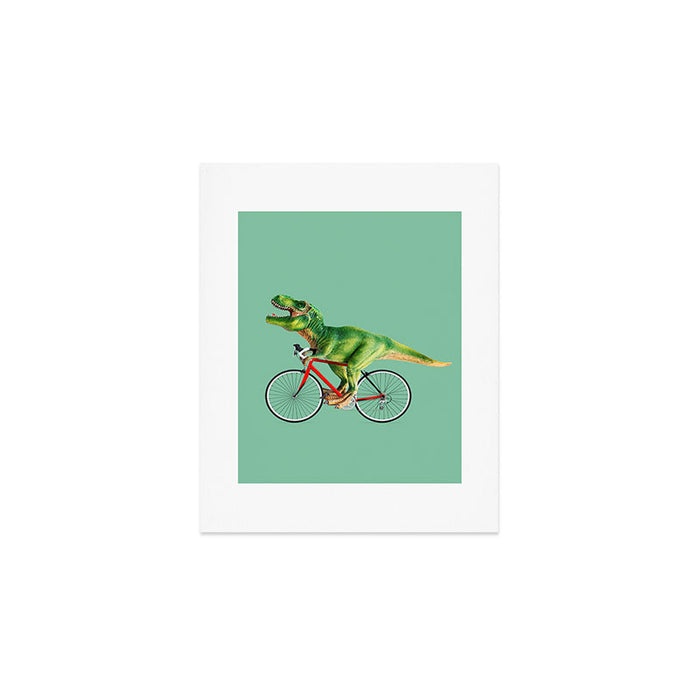 T-REX BIKE Art Print Gallery Image 1